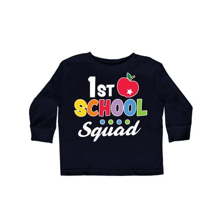 Inktastic 1st Grade School Squad with Apple and Star Gift Toddler Boy or Toddler Girl Long Sleeve T-Shirt
Inktastic 1st Grade School Squad with Apple and Star Gift Toddler Boy or Toddler Girl Long Sleeve T-Shirt