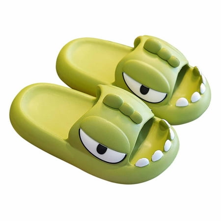 9 Years Cloud Slides for Kids Boys Girls Comfy Thick Sole Slippers Children s Shoes Three-dimensional Cartoon Dinosaur Non-slip Soft-soled Slippers Army Green
9 Years Cloud Slides for Kids Boys Girls Comfy Thick Sole Slippers Children s Shoes Three-dimensional Cartoon Dinosaur Non-slip Soft-soled Slippers Army Green