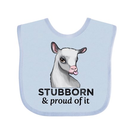 Inktastic Stubborn and Proud of It Cute Baby Goat Gift Baby Boy or Baby Girl Bib
Inktastic Stubborn and Proud of It Cute Baby Goat Gift Baby Boy or Baby Girl Bib
