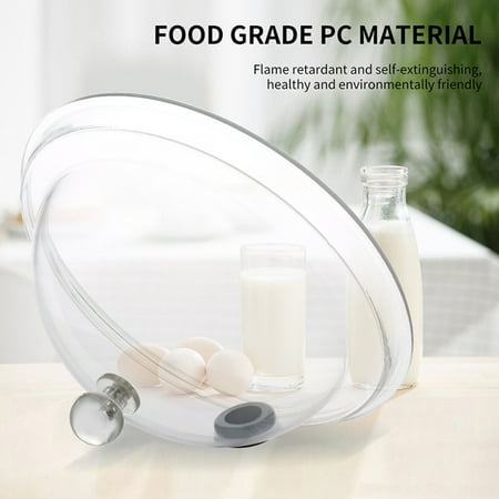 Bcloud Effective Good Shaped Molecular Dish Cover Plastic Sturdy Dustproof Molecular Cooking Cover for Home
Bcloud Effective Good Shaped Molecular Dish Cover Plastic Sturdy Dustproof Molecular Cooking Cover for Home