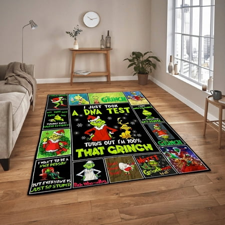 Christmas Green Monster Blanket Flannel Decorative Blanket Air Conditioner Blanket Cover Blanket