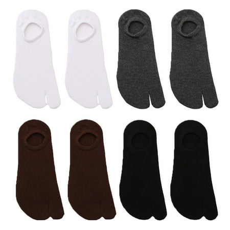 Rosarivae 4 Pairs Split Toe Socks Two-toed Cotton Socks Man Leisure Socks (Mixed Color)
Rosarivae 4 Pairs Split Toe Socks Two-toed Cotton Socks Man Leisure Socks (Mixed Color)