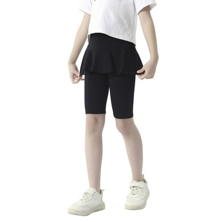 GYRATEDREAM Girls Knee Length Leggings with Skirt Stretchy Kids Summer Pants for Girls 3-11 Years
GYRATEDREAM Girls Knee Length Leggings with Skirt Stretchy Kids Summer Pants for Girls 3-11 Years