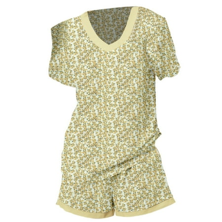 Pajamas For Women Shorts Set Cute Leopard Print Short Sleeve Top Wave Dot Button Home Clothes Nightgowns For Women Soft Short Sleeve
Pajamas For Women Shorts Set Cute Leopard Print Short Sleeve Top Wave Dot Button Home Clothes Nightgowns For Women Soft Short Sleeve