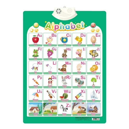 Electronic Interactive Alphabet Easy to Use Safe Educational Toys