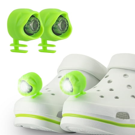 PeaTop 2X Headlights for Croc Shoe Decoration Accessories for Darkness Running Camping Cute Gifts for Valentine s Day ABS Green
PeaTop 2X Headlights for Croc Shoe Decoration Accessories for Darkness Running Camping Cute Gifts for Valentine s Day ABS Green