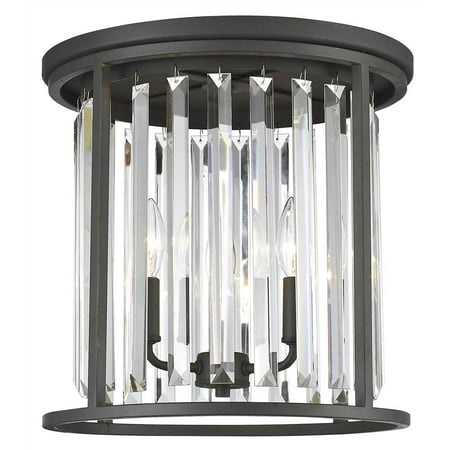 Z-Lite 439F14 Monarch 3 Light 14 Wide Beveled Crystal Flush Mount Drum Ceiling Light -
Z-Lite 439F14 Monarch 3 Light 14 Wide Beveled Crystal Flush Mount Drum Ceiling Light -