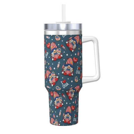 Zeuib Gnome Love USA Printed Insulated Stainless Steel Hot/Cold Coffee Cup 40oz Ice Bully With Handle Tumbler with Straw and Handle Insulated Water Bottle Travel Mug Cup
Zeuib Gnome Love USA Printed Insulated Stainless Steel Hot/Cold Coffee Cup 40oz Ice Bully With Handle Tumbler with Straw and Handle Insulated Water Bottle Travel Mug Cup