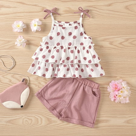 Hunpta Solid Bow Baby Toddler Outfits Ruffles Girls Shorts Set Tops Kids Strap Pants Girls Outfits&Set
Hunpta Solid Bow Baby Toddler Outfits Ruffles Girls Shorts Set Tops Kids Strap Pants Girls Outfits&Set