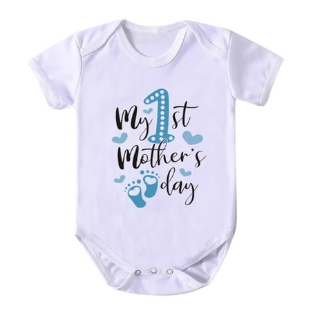 Boys Girls Mother s Day Short Sleeve Baby Leisure Simple Clothing Cartoon Letter Printed Romper Bodysuits Cute Fashion Child Clothes
Boys Girls Mother s Day Short Sleeve Baby Leisure Simple Clothing Cartoon Letter Printed Romper Bodysuits Cute Fashion Child Clothes