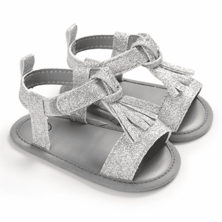 Wish Baby Boys Girls Summer Sandals Non-Slip Soft Sole Infant Slippers Cotton Crib Shoes for Toddler First Walkers ----- Sliver (13cm) S347
Wish Baby Boys Girls Summer Sandals Non-Slip Soft Sole Infant Slippers Cotton Crib Shoes for Toddler First Walkers ----- Sliver (13cm) S347