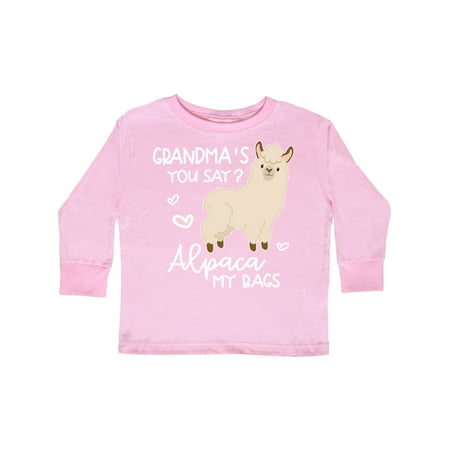 Inktastic Grandma s You Say Alpaca My Bags Gift Toddler Boy or Toddler Girl Long Sleeve T-Shirt
Inktastic Grandma s You Say Alpaca My Bags Gift Toddler Boy or Toddler Girl Long Sleeve T-Shirt