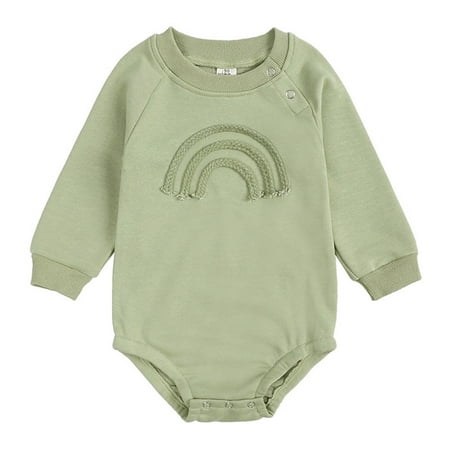 Spring Autumn Toddler Kids Clothes Boys Girls Long Sleeve Rainbow Prints Romper Tops Bodysuit For Babys Clothes
Spring Autumn Toddler Kids Clothes Boys Girls Long Sleeve Rainbow Prints Romper Tops Bodysuit For Babys Clothes