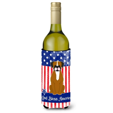 Carolines Treasures BB3111LITERK Patriotic USA Flashy Fawn Boxer Wine Bottle Beverge Insulator Hugger Wine Bottle
Carolines Treasures BB3111LITERK Patriotic USA Flashy Fawn Boxer Wine Bottle Beverge Insulator Hugger Wine Bottle