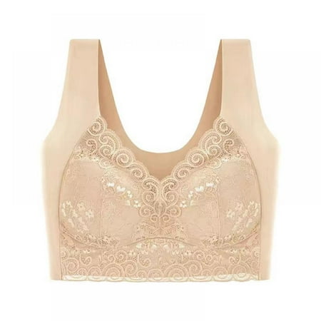 Xmarks Push up Bra for Women with Wide Strape Side Support Smoothing T-Shirt Bra - Bras for Women Seamless Bra Lingerie for Women Plus Size Bra M-4XL(1-Packs) 
Xmarks Push up Bra for Women with Wide Strape Side Support Smoothing T-Shirt Bra - Bras for Women Seamless Bra Lingerie for Women Plus Size Bra M-4XL(1-Packs)