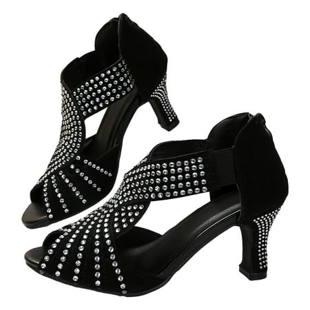 Savings Clearance 2023! Ladies Retro Suede Rhinestone Open Toe Back Zip High Heel Large Size Sandals
Savings Clearance 2023! Ladies Retro Suede Rhinestone Open Toe Back Zip High Heel Large Size Sandals