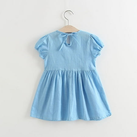 Cathalem Tulle Lace Toddler Ruched Clothes Casual Ruffles Girls Dresses Princess Baby Kids Girls Dress&Skirt Kids Outfit Dress Light Blue 18-24 Months
Cathalem Tulle Lace Toddler Ruched Clothes Casual Ruffles Girls Dresses Princess Baby Kids Girls Dress&Skirt Kids Outfit Dress Light Blue 18-24 Months