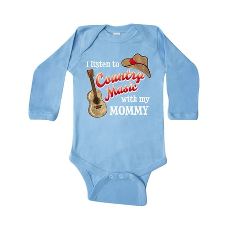 Inktastic I Listen to Country Music with my Mommy Guitar and Hat Gift Baby Boy or Baby Girl Long Sleeve Bodysuit
Inktastic I Listen to Country Music with my Mommy Guitar and Hat Gift Baby Boy or Baby Girl Long Sleeve Bodysuit