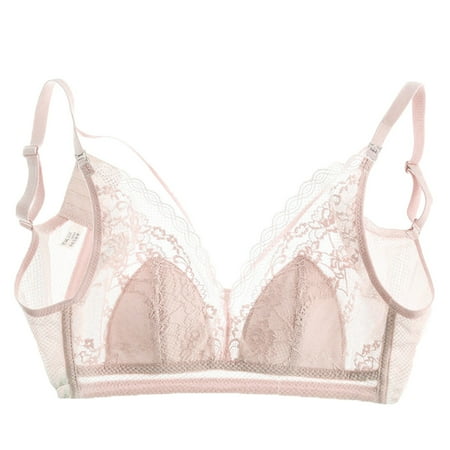 Fabiurt Women s Bra Women s Thin Breastfeeding Breathable Lace Pregnant Women s Gathering Three Bra Beige
Fabiurt Women s Bra Women s Thin Breastfeeding Breathable Lace Pregnant Women s Gathering Three Bra Beige