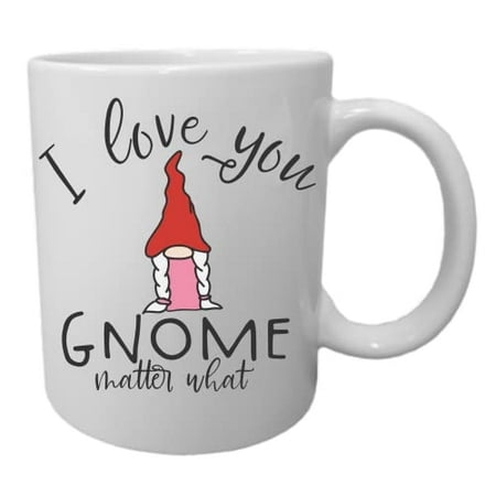 Whimsical Practicality Gnome I Love You Valentines day 15 Ounce White Ceramic Coffee Mug
Whimsical Practicality Gnome I Love You Valentines day 15 Ounce White Ceramic Coffee Mug