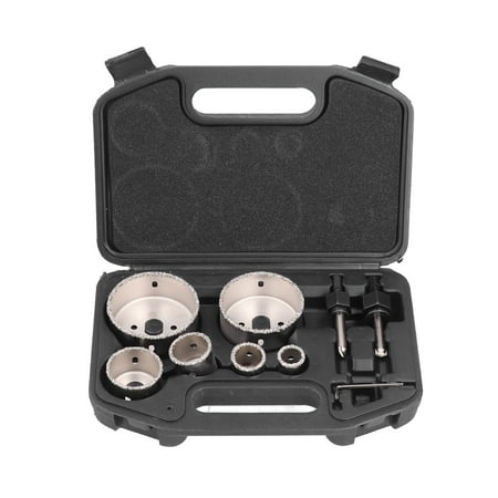 Glass Drill Cutter 9Pcs Large Chip Space Tile Drilling Hole Saw Portable For Porcelain
Glass Drill Cutter 9Pcs Large Chip Space Tile Drilling Hole Saw Portable For Porcelain