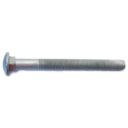 3/4 -10 x 8 Galvanized Grade 2 / A307 Carriage Bolts CBS-859 (10 pcs.)