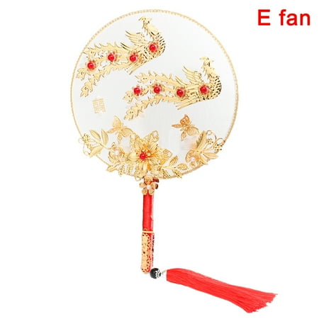 Chinese Round Hand Fan with Tassels Double-Sided Classic Decorative Fan for Wedding Photography Home New
Chinese Round Hand Fan with Tassels Double-Sided Classic Decorative Fan for Wedding Photography Home New