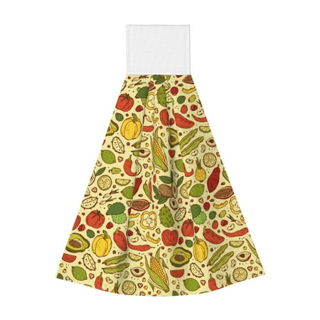 Adobk Fruits And Vegetables Print Coral Velvet Hand Wipes Fashion Hanging Kitchen Towel for Bathroom Washcloth Absorbent Tie Towel
Adobk Fruits And Vegetables Print Coral Velvet Hand Wipes Fashion Hanging Kitchen Towel for Bathroom Washcloth Absorbent Tie Towel