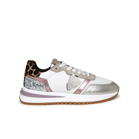 Philippe Model Woman Tropez 2.1 Sneakers In White Technical Fabric Blend