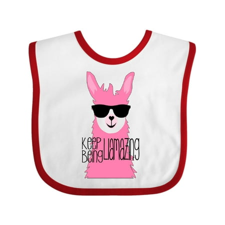 Inktastic Keep Being Llamazing Pink Llama in Sunglasses Gift Baby Boy or Baby Girl Bib
Inktastic Keep Being Llamazing Pink Llama in Sunglasses Gift Baby Boy or Baby Girl Bib