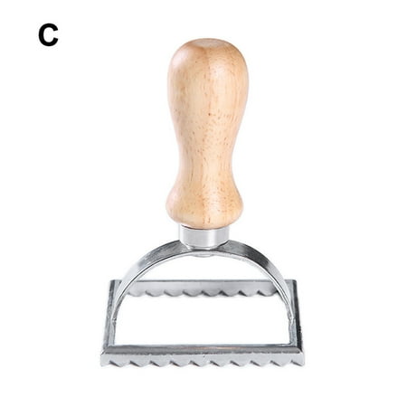 Alexsix Ravioli Maker Cutter Stamp Set with Wooden Handle Zinc Alloy Biscuit Mould for Ravioli Pastal
Alexsix Ravioli Maker Cutter Stamp Set with Wooden Handle Zinc Alloy Biscuit Mould for Ravioli Pastal