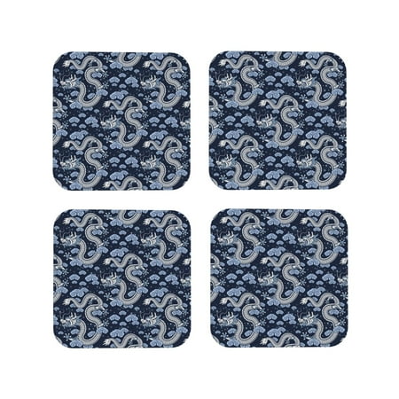 Leather Coasters Set of 4 - Dragon A Lightweight Non-Slip Drink Coasters for Desk Anti-Scalding Desk Cup Coasters for Office Table Decor Square
Leather Coasters Set of 4 - Dragon A Lightweight Non-Slip Drink Coasters for Desk Anti-Scalding Desk Cup Coasters for Office Table Decor Square