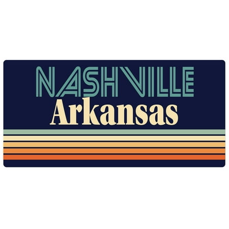 Nashville Arkansas 5 x 2.5-Inch Fridge Magnet Retro Design