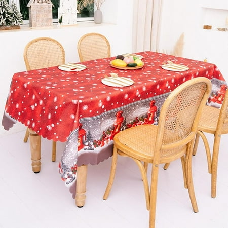 Manfiter Christmas Checkered Rectangle Oxford Tablecloth 56.7 x 70.8 Inch - Waterproof Oil Spill Proof Table Cloth Wipe Clean Table Cover Dining Table Buffet Party and Camping
Manfiter Christmas Checkered Rectangle Oxford Tablecloth 56.7 x 70.8 Inch - Waterproof Oil Spill Proof Table Cloth Wipe Clean Table Cover Dining Table Buffet Party and Camping