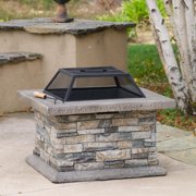 Sun Joe SJFP28STNCS Fire Joe 28" Charcoal Gray Fire Pit