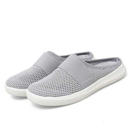 Zpanxa Shoes for Womens Shoes Breathable Slip-on Mesh Outdoor Leisure Casual Sneakers Gray Womens Shoes 37
Zpanxa Shoes for Womens Shoes Breathable Slip-on Mesh Outdoor Leisure Casual Sneakers Gray Womens Shoes 37