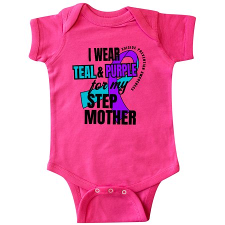 Inktastic Suicide Prevention I Wear Teal and Purple For My Step Mother Gift Baby Boy or Baby Girl Bodysuit
Inktastic Suicide Prevention I Wear Teal and Purple For My Step Mother Gift Baby Boy or Baby Girl Bodysuit