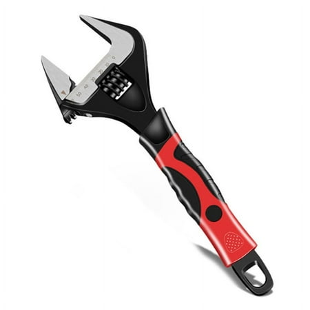 2024 Repair Wrench Wide Jaw Opening Anti Slip Plastic Handle Multifunctional Adjustable Wrench for Car Pipe Maintenance 12in
2024 Repair Wrench Wide Jaw Opening Anti Slip Plastic Handle Multifunctional Adjustable Wrench for Car Pipe Maintenance 12in