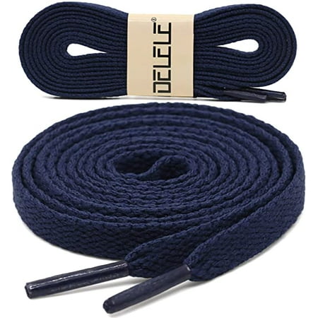 Rush 2 pairs of flat shoe laces suitable for skateboard shoes and sports shoes 51.18 Inch(Navy Blue) S3017
Rush 2 pairs of flat shoe laces suitable for skateboard shoes and sports shoes 51.18 Inch(Navy Blue) S3017