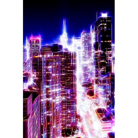 Manhattan Shine - 42nd St Print Wall Art By Philippe Hugonnard