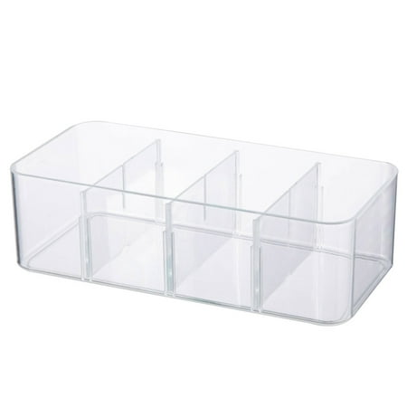 Stackable Storage Bins Dividers Multi-Use Organizer Bins for Scarves Socks Bras 4 Cells
Stackable Storage Bins Dividers Multi-Use Organizer Bins for Scarves Socks Bras 4 Cells