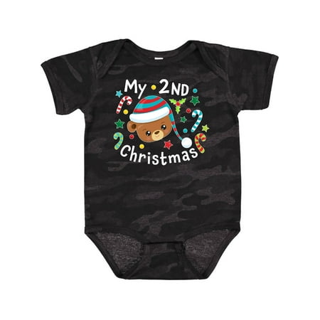 Inktastic My 2nd Christmas Cute Bear with Candy Canes Gift Baby Boy or Baby Girl Bodysuit
Inktastic My 2nd Christmas Cute Bear with Candy Canes Gift Baby Boy or Baby Girl Bodysuit