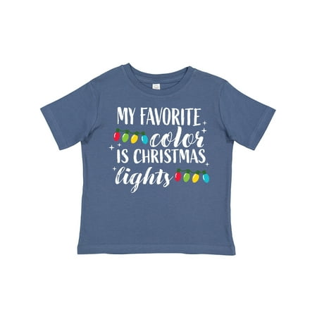 Inktastic My Favorite Color is Christmas Lights Gift Toddler Boy or Toddler Girl T-Shirt
Inktastic My Favorite Color is Christmas Lights Gift Toddler Boy or Toddler Girl T-Shirt