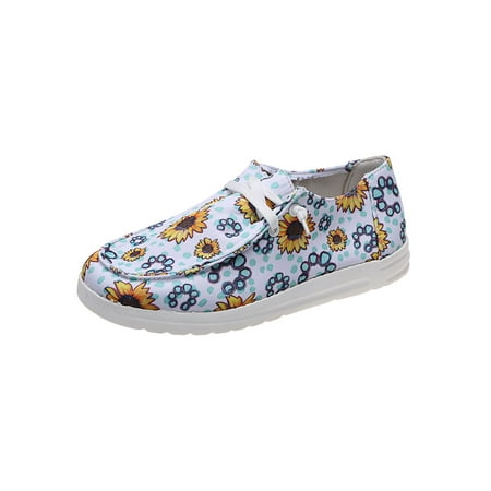 Colisha Ladies Flats Lace Up Boat Shoes Slip On Loafers Work Non-Slip Casual Shoe Comfort Canvas White 9
Colisha Ladies Flats Lace Up Boat Shoes Slip On Loafers Work Non-Slip Casual Shoe Comfort Canvas White 9