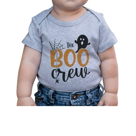 7 ate 9 Apparel Kids Happy Halloween Shirts - The Boo Crew Shirt - Spider Ghost - Grey Onepiece 3-6 Months
7 ate 9 Apparel Kids Happy Halloween Shirts - The Boo Crew Shirt - Spider Ghost - Grey Onepiece 3-6 Months