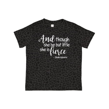 Inktastic Though She Be but Little She is Fierce Quote Shakespeare Gift Toddler Toddler Girl T-Shirt
Inktastic Though She Be but Little She is Fierce Quote Shakespeare Gift Toddler Toddler Girl T-Shirt