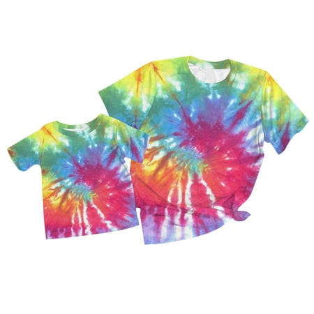 TAIAOJING Family Christmas T Shirt Matching Sets Kids Kid Casual Colorful Tie Dye Print Round Neck Short Sleeve T Shirt Parent And Child Top 0-1 Years
TAIAOJING Family Christmas T Shirt Matching Sets Kids Kid Casual Colorful Tie Dye Print Round Neck Short Sleeve T Shirt Parent And Child Top 0-1 Years