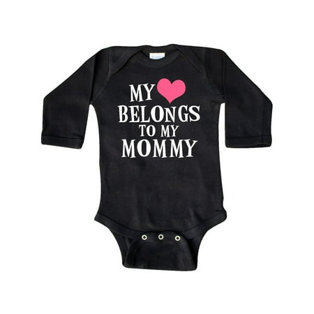 Inktastic My Heart Belongs To My Mommy Gift Baby Boy or Baby Girl Long Sleeve Bodysuit
Inktastic My Heart Belongs To My Mommy Gift Baby Boy or Baby Girl Long Sleeve Bodysuit