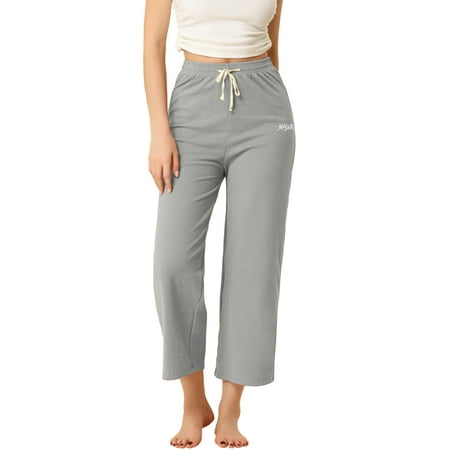 Unique Bargains Women s Wide Leg Drawstring Comfy Yoga Pants Lounge Pajamas Pants
Unique Bargains Women s Wide Leg Drawstring Comfy Yoga Pants Lounge Pajamas Pants