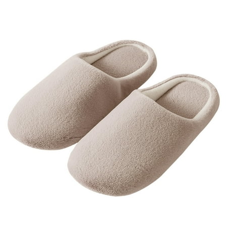 Slippers for Women Men S Women S Indoor Home Shoes Warm Shoes Soft-Soled Cotton Slippers Womens Slippers Plush Beige 38-39
Slippers for Women Men S Women S Indoor Home Shoes Warm Shoes Soft-Soled Cotton Slippers Womens Slippers Plush Beige 38-39